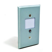 Nora Lighting NSW-662PC/P Mini LED Step Light w Photocell, Frosted Glass Lens Face Plate, 1.08W, 3000K, Primer, 120V Non-Dimming