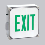 Nora Lighting NX-607-LED/G GREEN LED BATT WET 1F WHITE